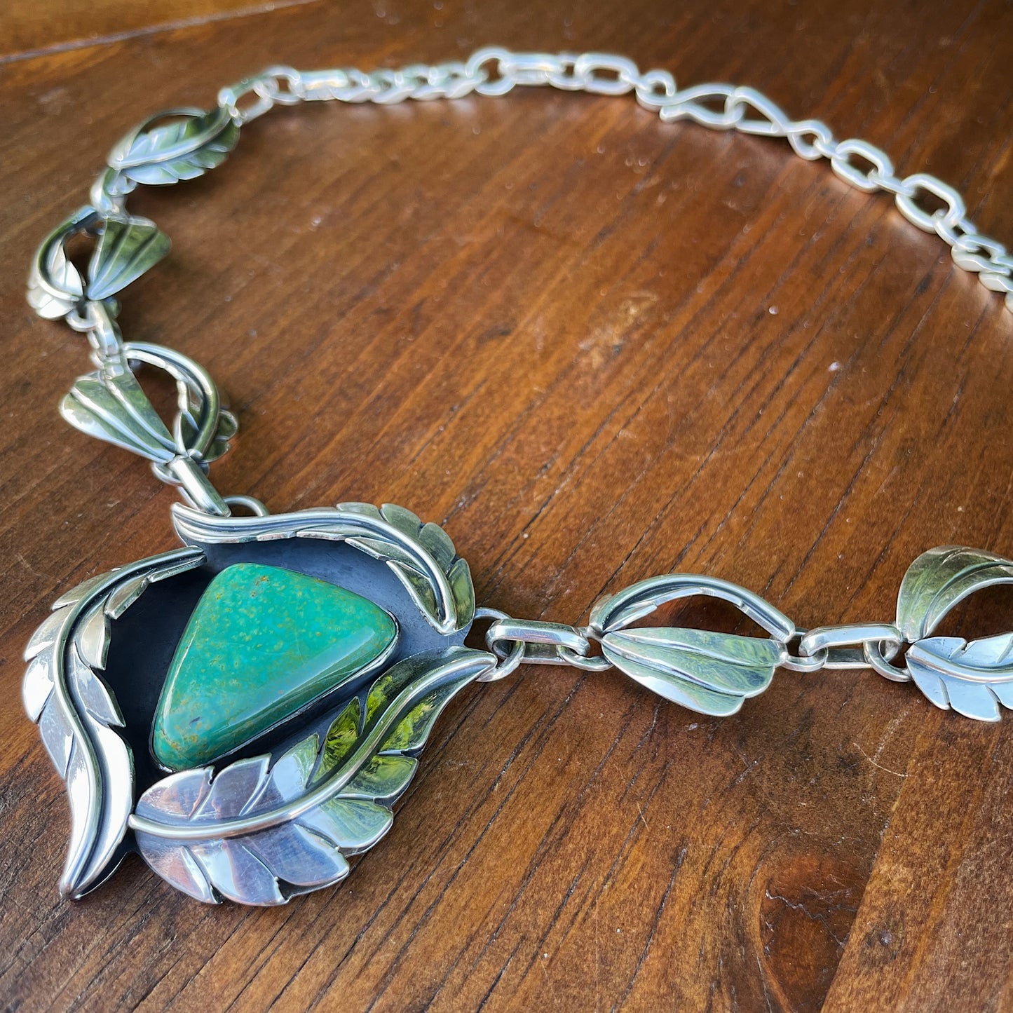 Sonoran Turquoise Goddess necklace