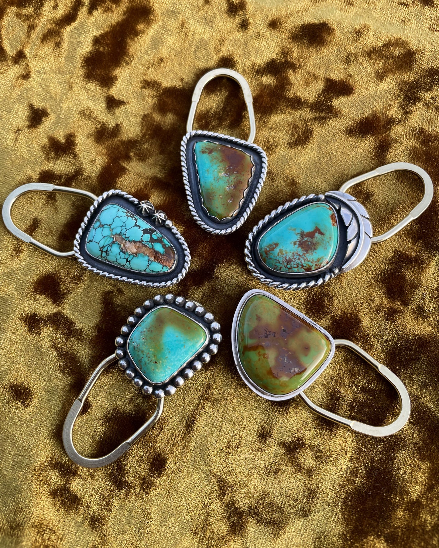 Arizona Turquoise Key Ring