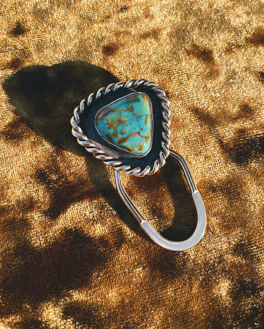 Turquoise Key Ring
