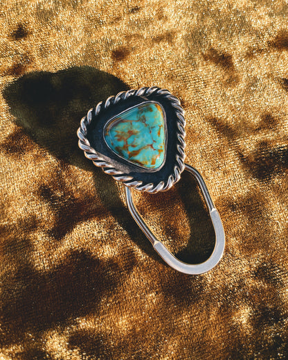 Turquoise Key Ring