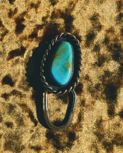 Turquoise Key Ring