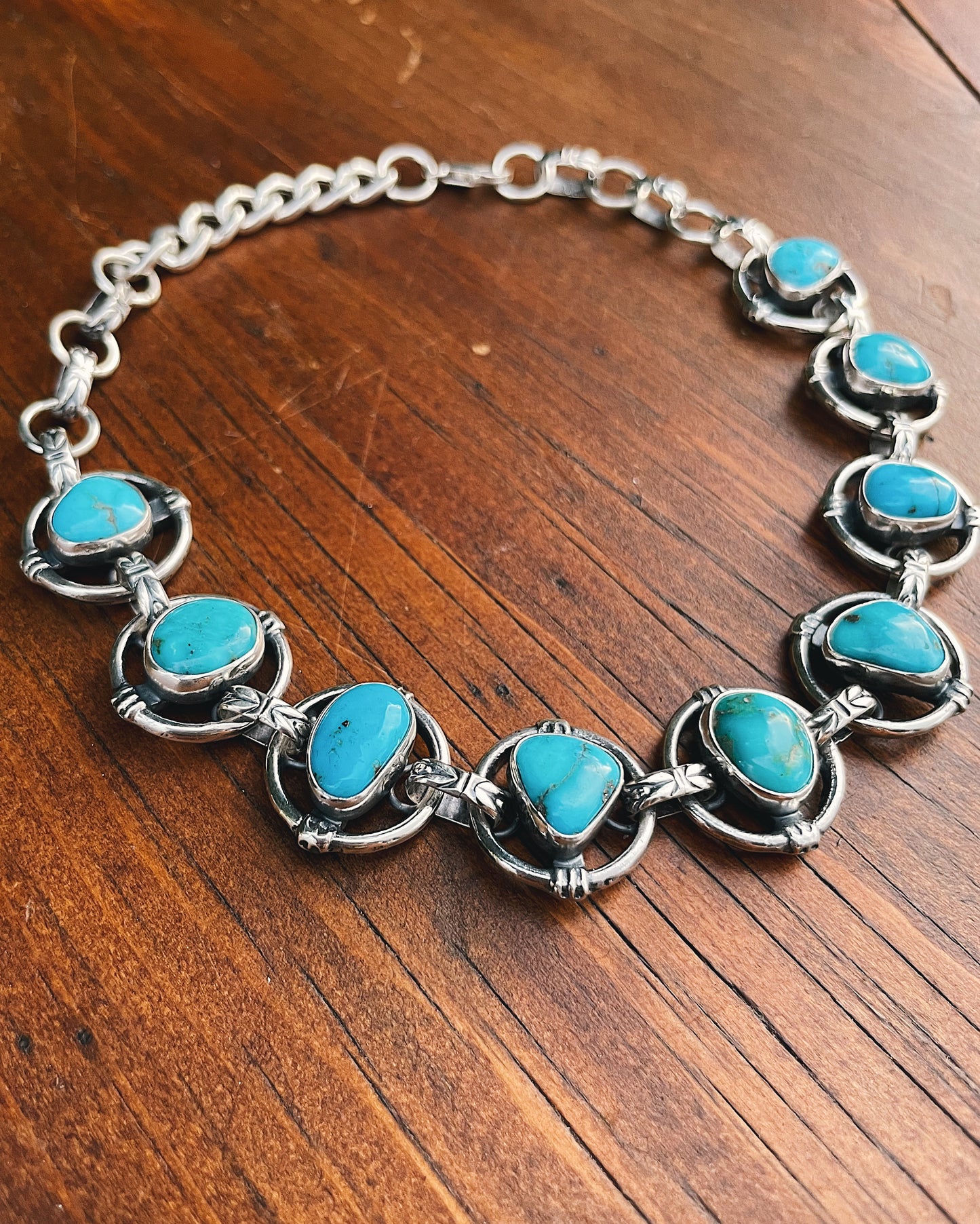 Kingman Turquoise Choker