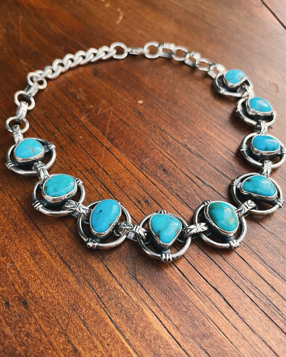 Kingman Turquoise Choker