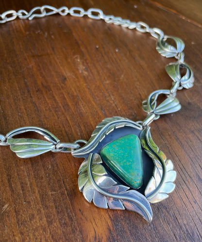 Sonoran Turquoise Goddess necklace