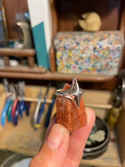 Stardust Sterling silver ring