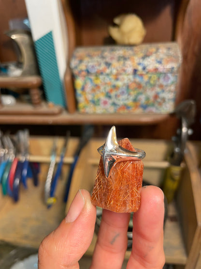 Stardust Sterling silver ring