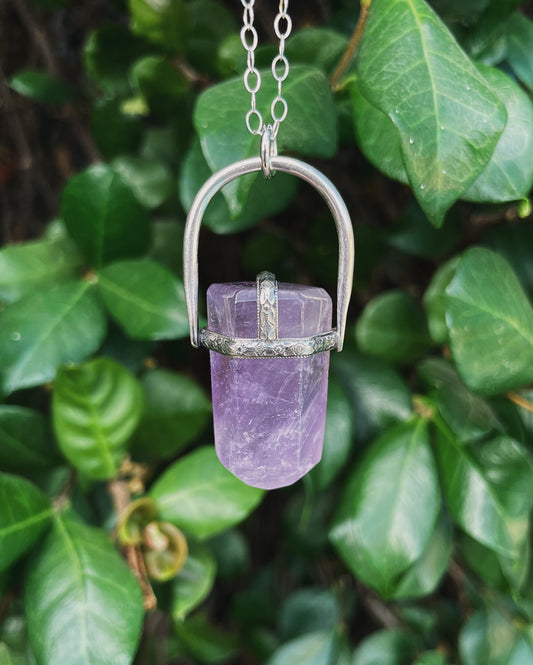 Amethyst Prong Talisman