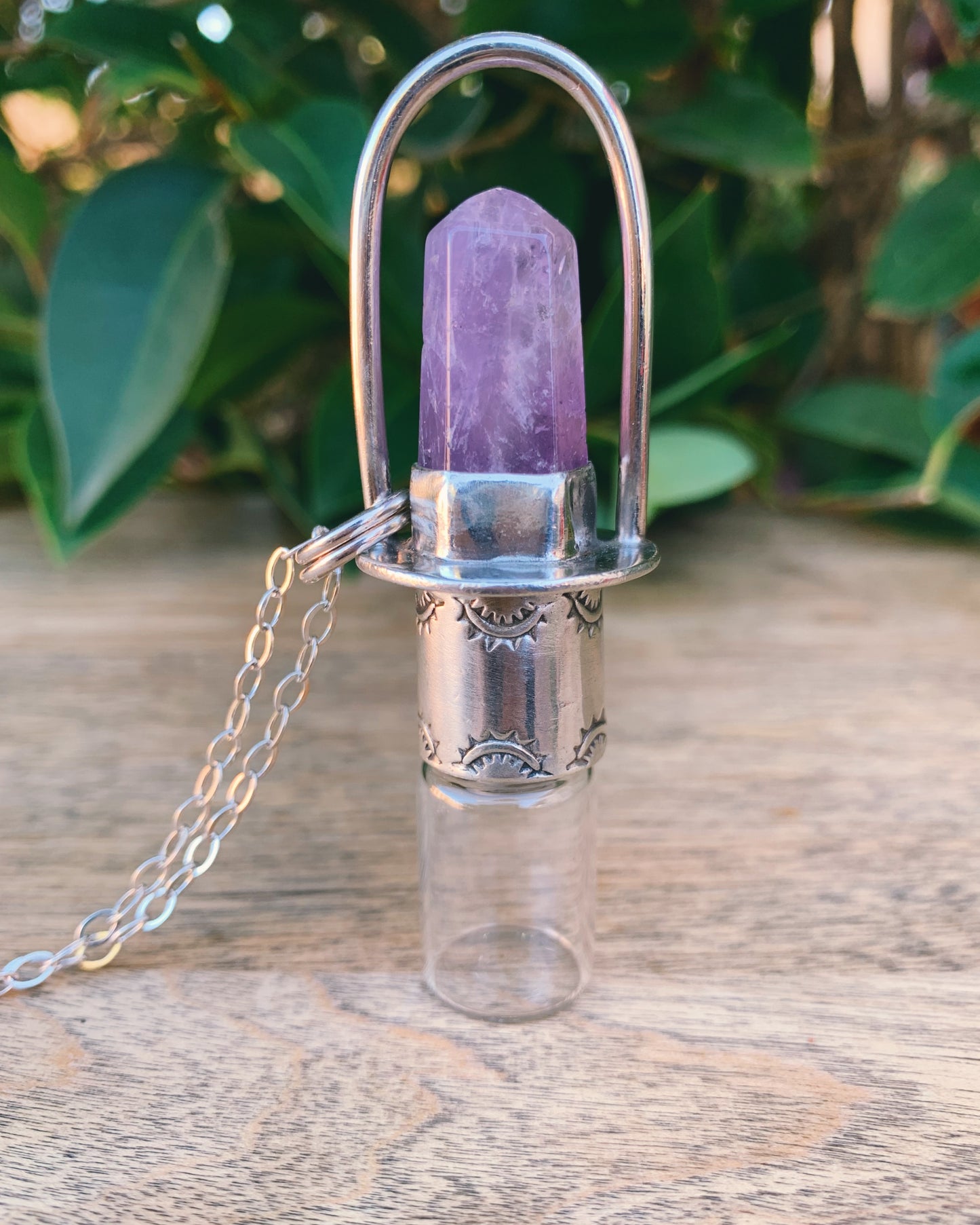 Sterling Silver Classic -  Amethyst Rollerball